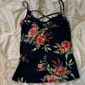 Floral tank top